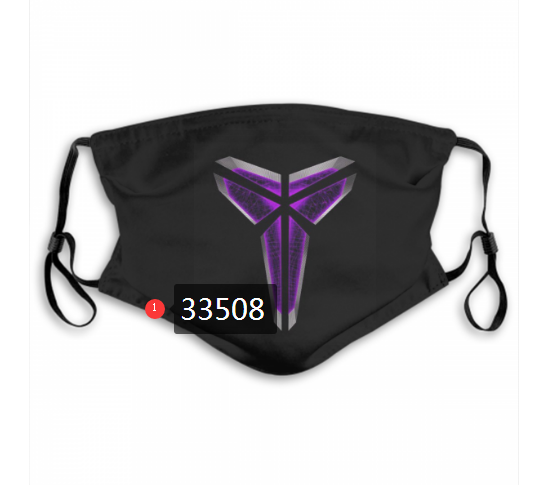 2021 NBA Los Angeles Lakers #24 kobe bryant 33508 Dust mask with filter->nba dust mask->Sports Accessory